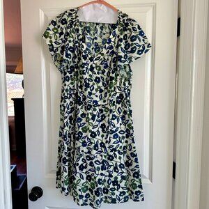 Velvet by Graham and Spencer Short Sleeve Above Knee Floral Dress